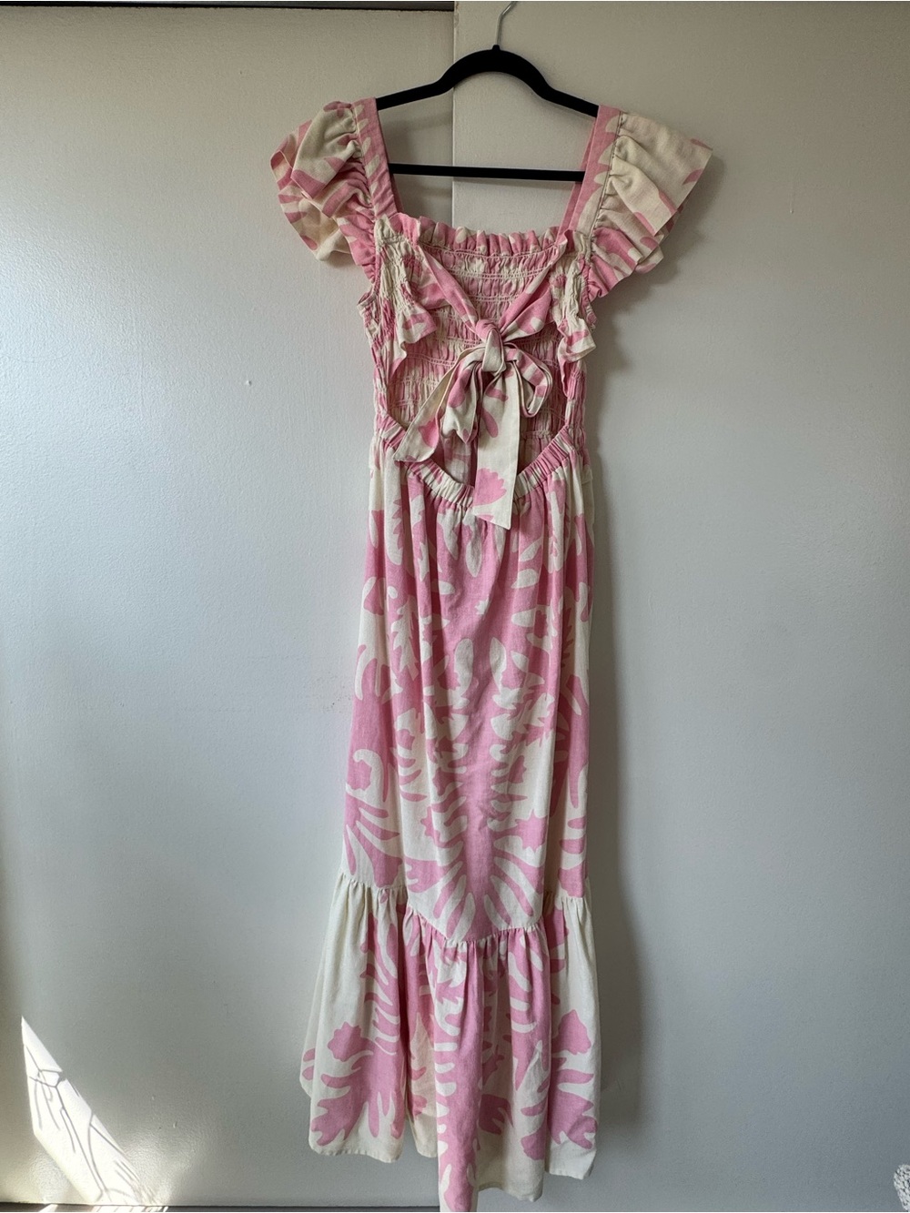 Sea Pink Ruffle Maxi Dress - Picture 8 of 12